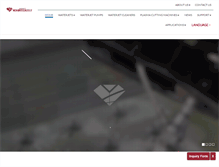 Tablet Screenshot of cnc-waterjet.com